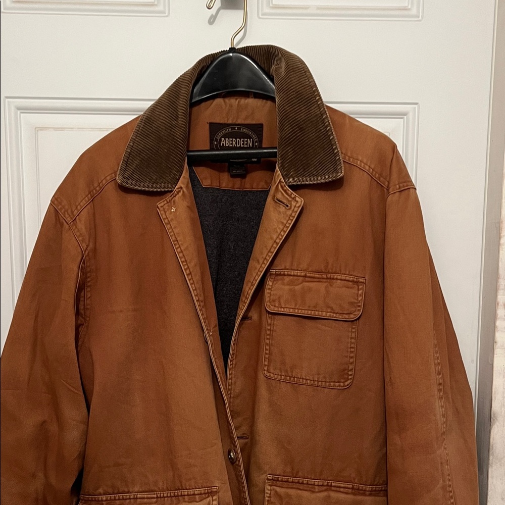Aberdeen Men's Brown Military Field Jacket